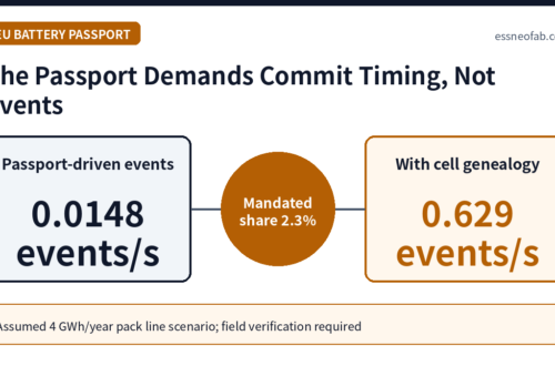 The Passport Demands Commit Timing, Not Events
