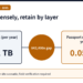 Sample densely, retain by layer