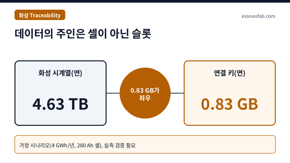 데이터의 주인은 셀이 아닌 슬롯